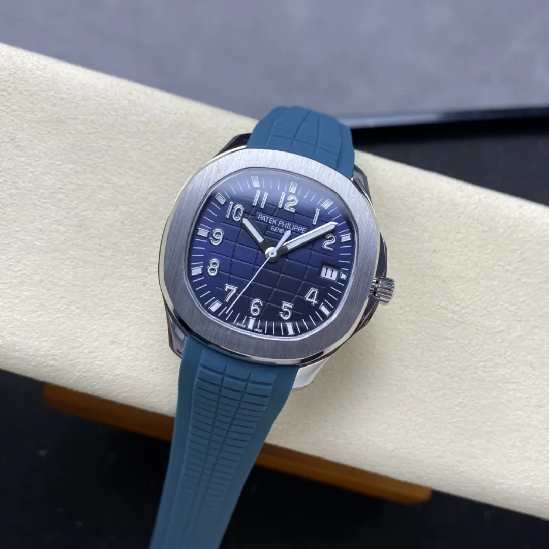 PP Aquanaut 5168G Steel Blue Navy Dial - PP0010 - Image 5