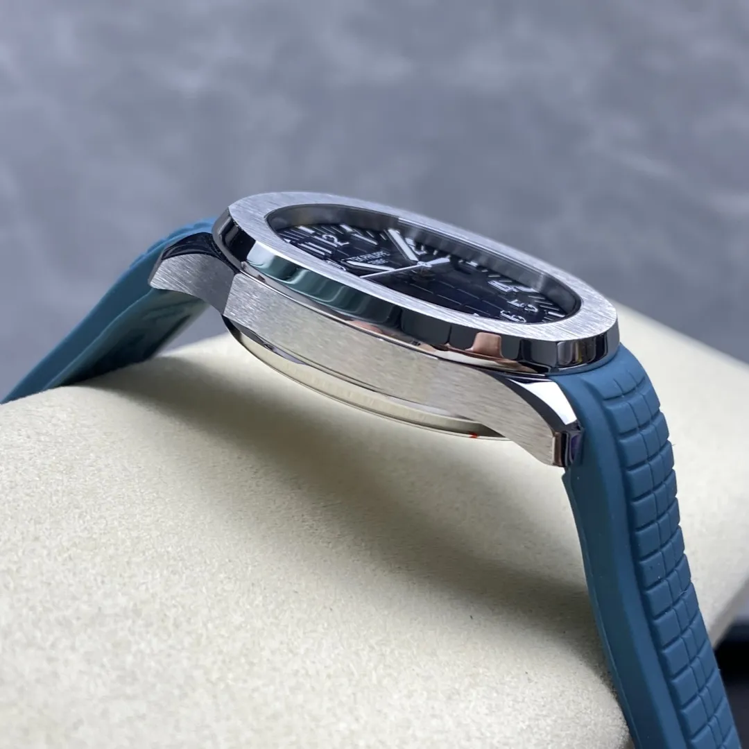 PP Aquanaut 5168G Steel Blue Navy Dial - PP0010 - Image 6