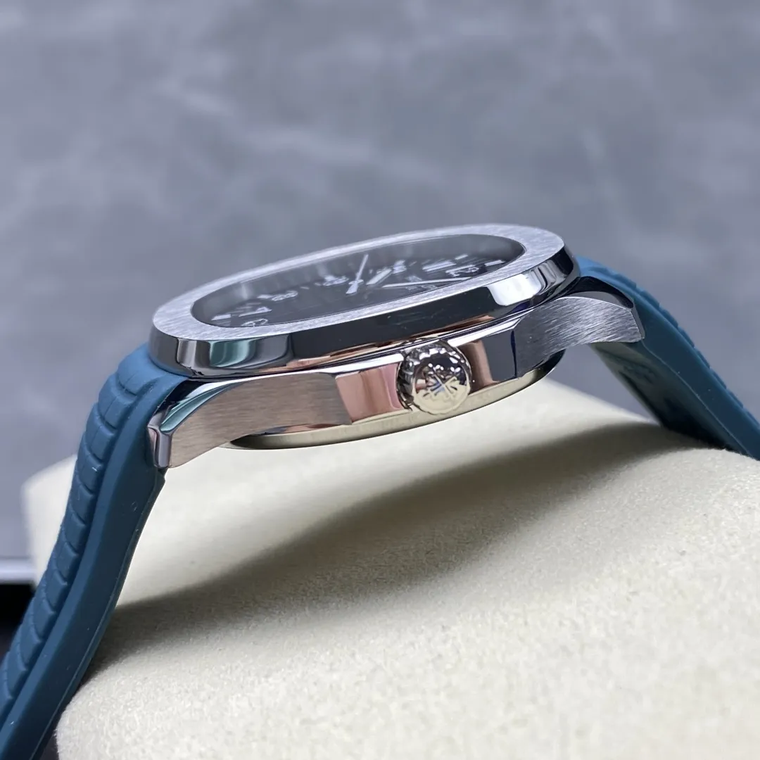 PP Aquanaut 5168G Steel Blue Navy Dial - PP0010 - Image 7