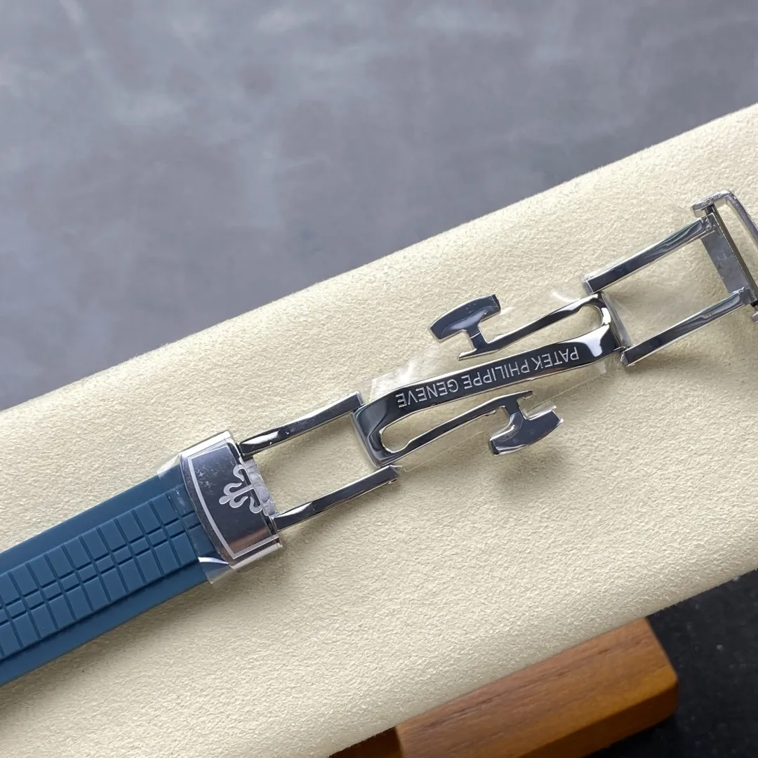 PP Aquanaut 5168G Steel Blue Navy Dial - PP0010 - Image 10