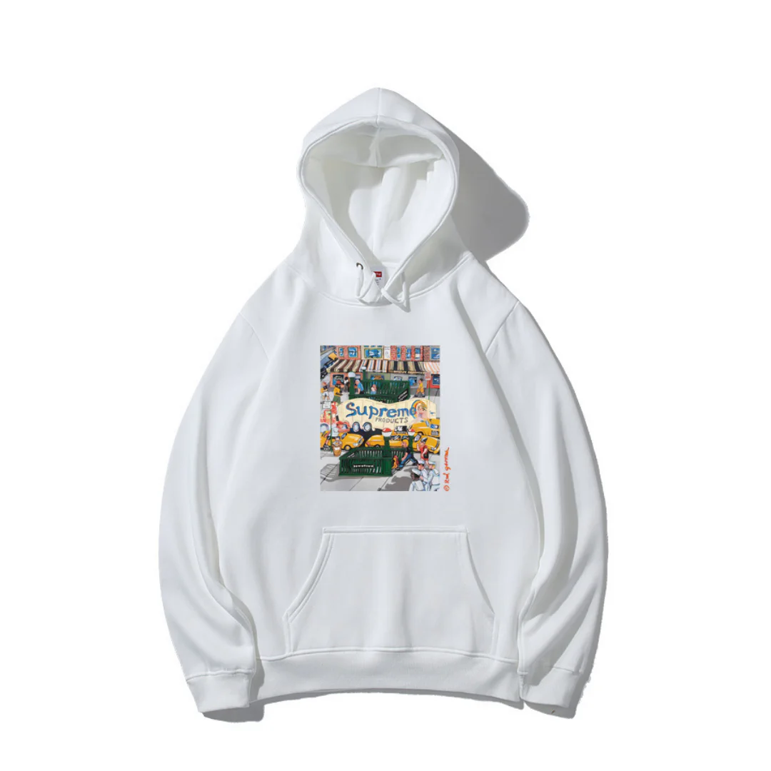 SUP Graphic Print Hoodie - SUP0023 - Image 9