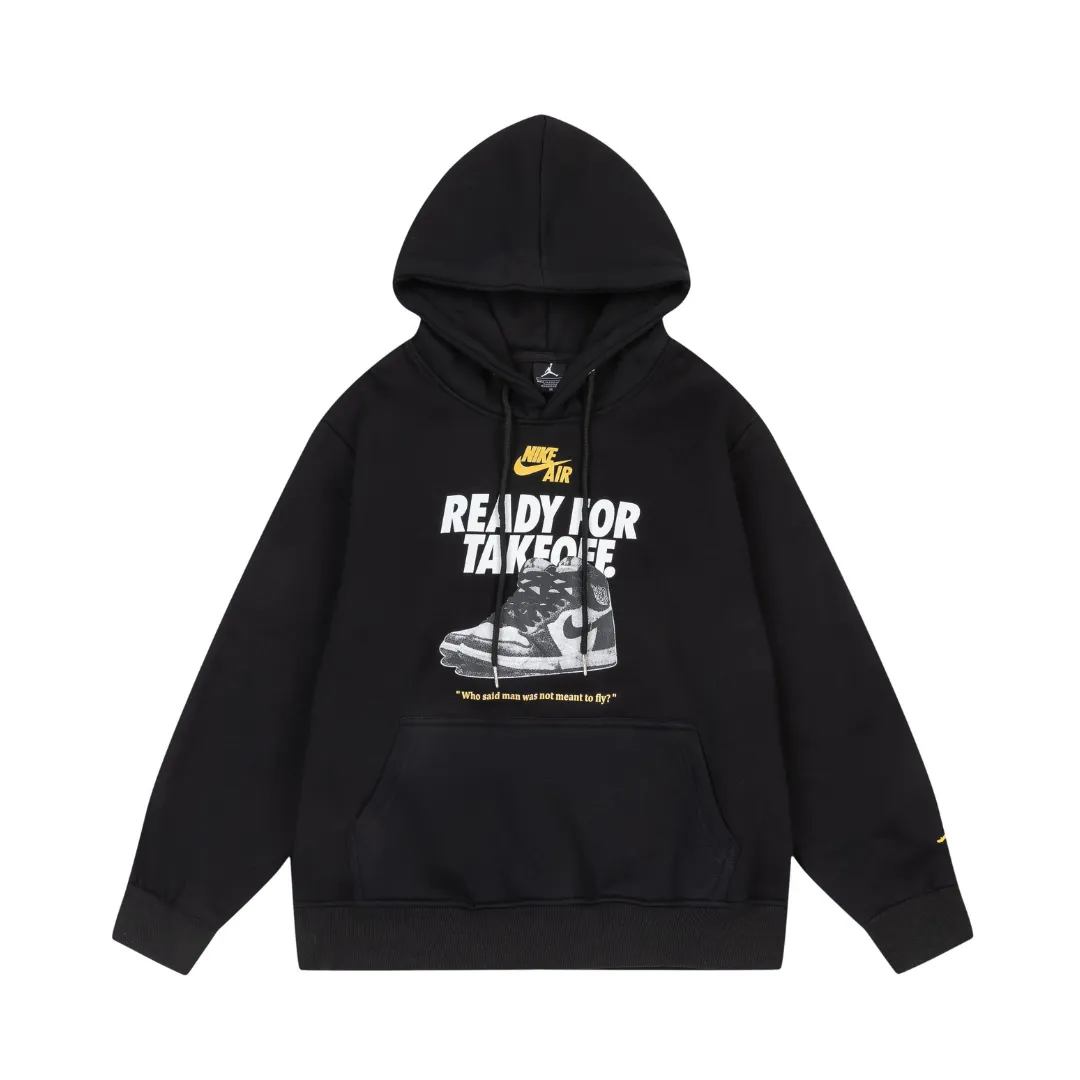 JD Logo Printed Hoodie - JD0020 - Image 3
