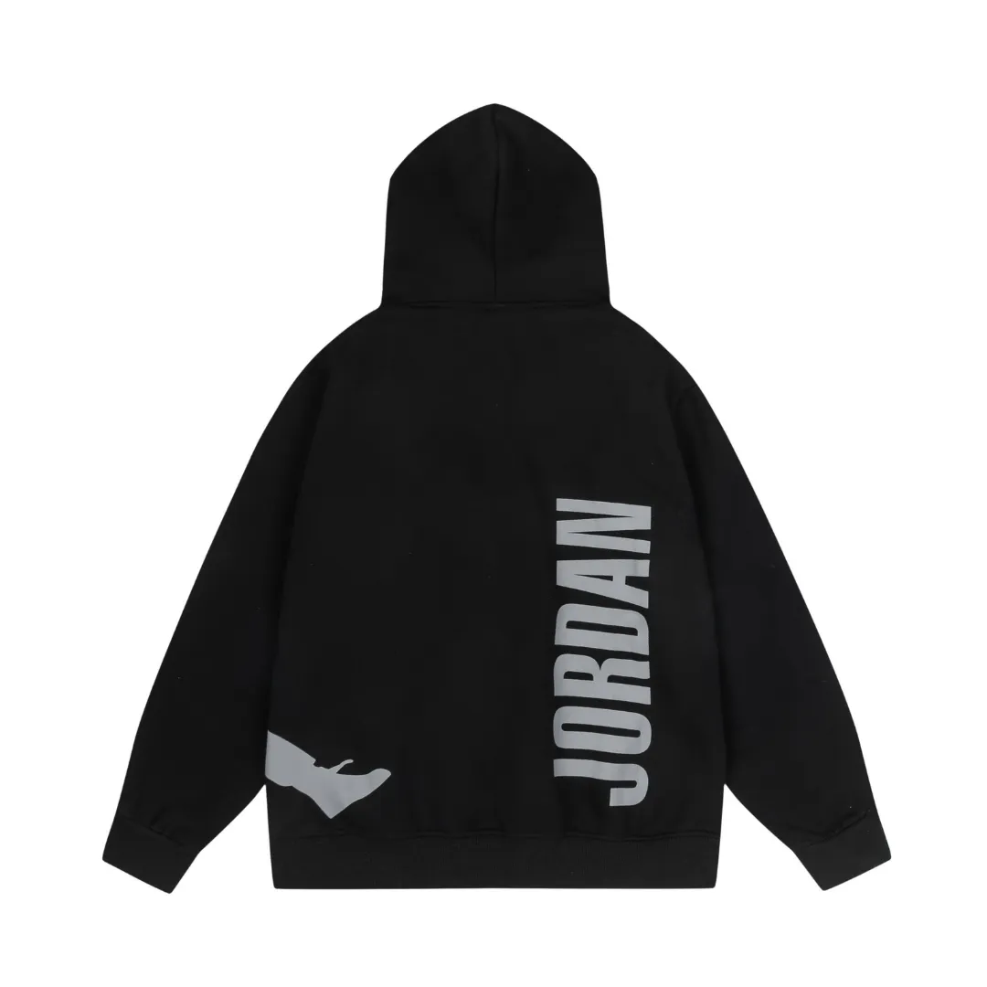 JD Logo Printed Hoodie - JD0023 - Image 4