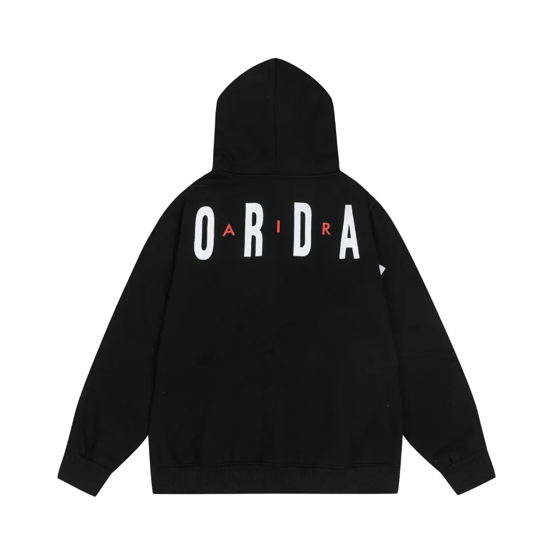 JD Logo Printed Hoodie - JD0026 - Image 4