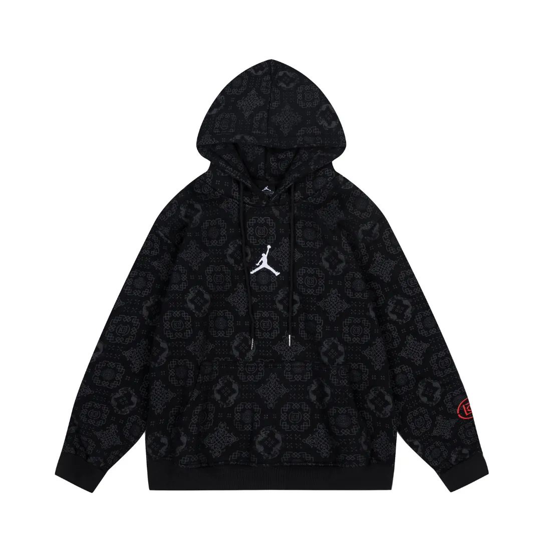 JD Logo Printed Hoodie - JD0029 - Image 3