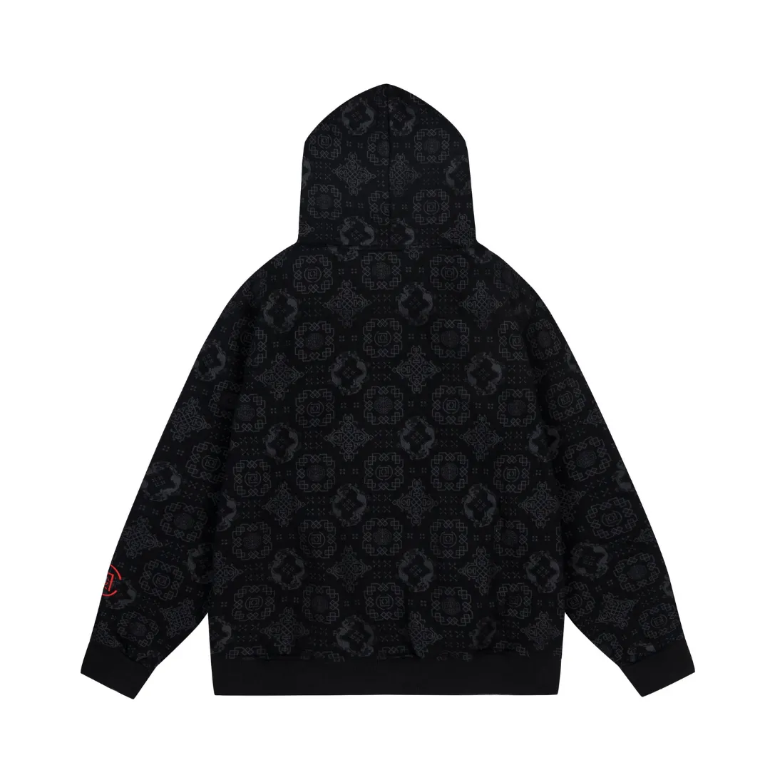 JD Logo Printed Hoodie - JD0029 - Image 4