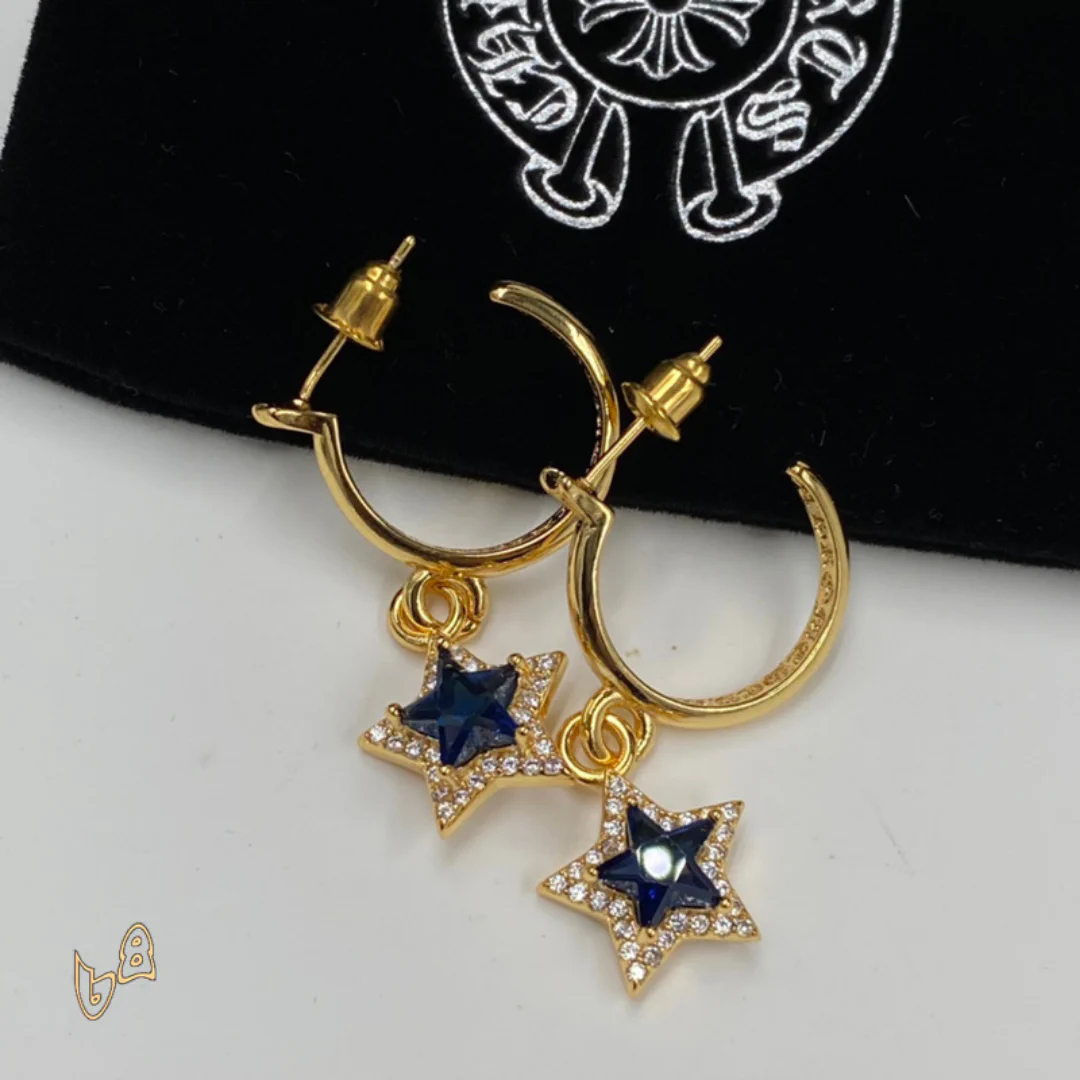 CH Star Drop Earrings - CH0162