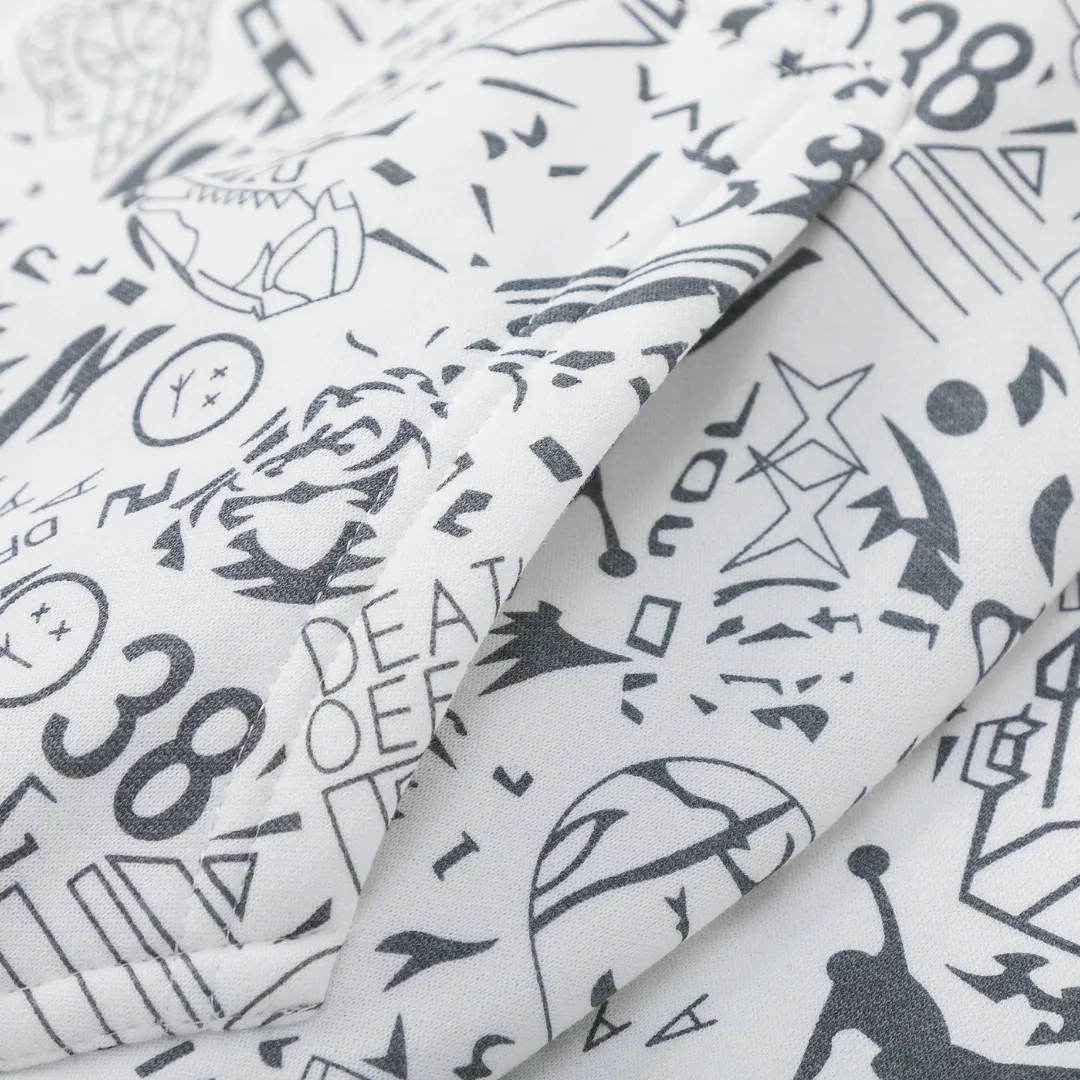 JD Logo Printed Hoodie - JD0033 - Image 13