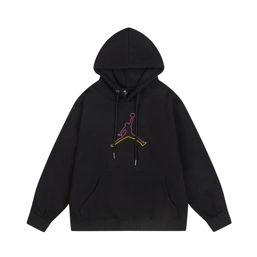 JD Logo Printed Hoodie - JD0037 - Image 3