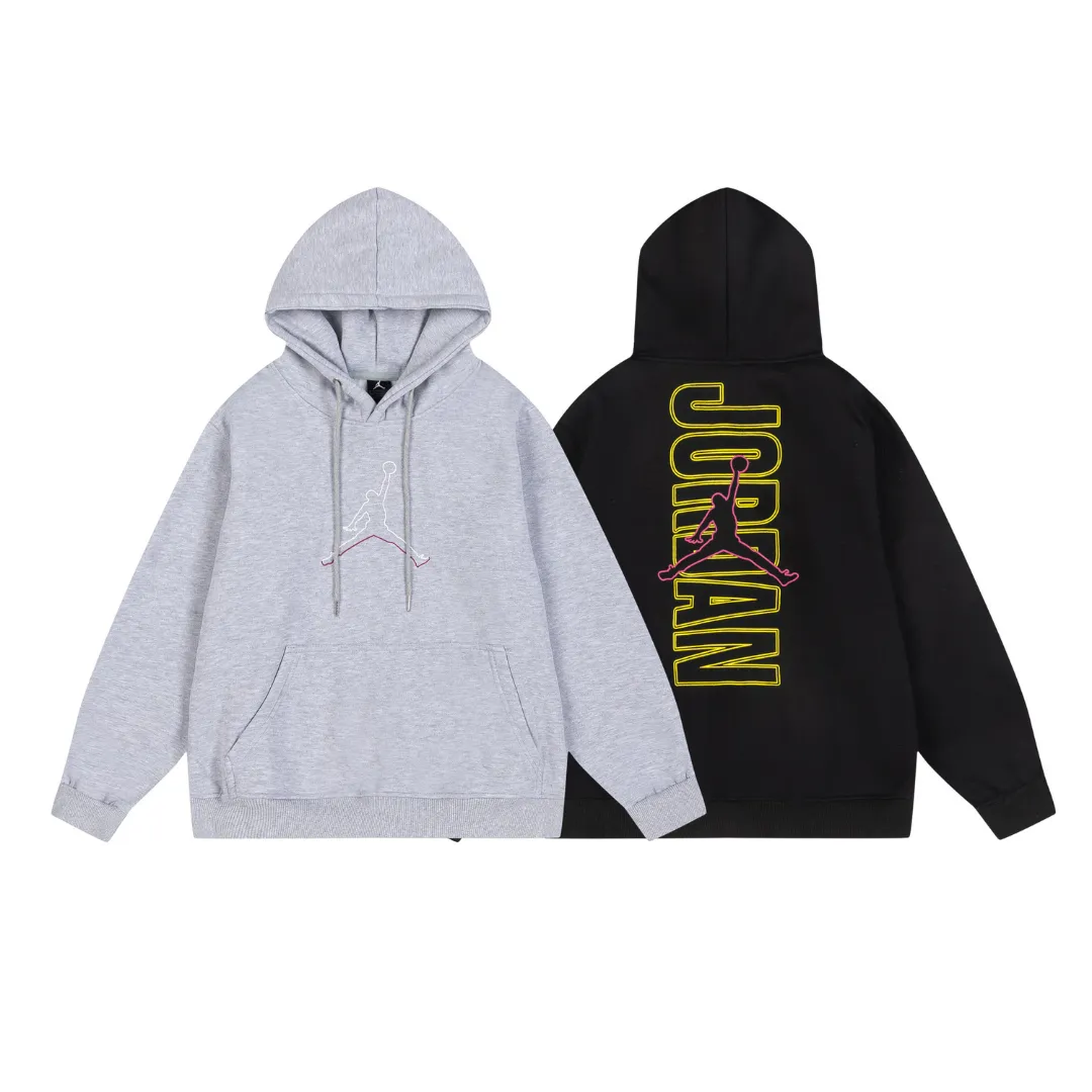 JD Logo Printed Hoodie - JD0037 - Image 5
