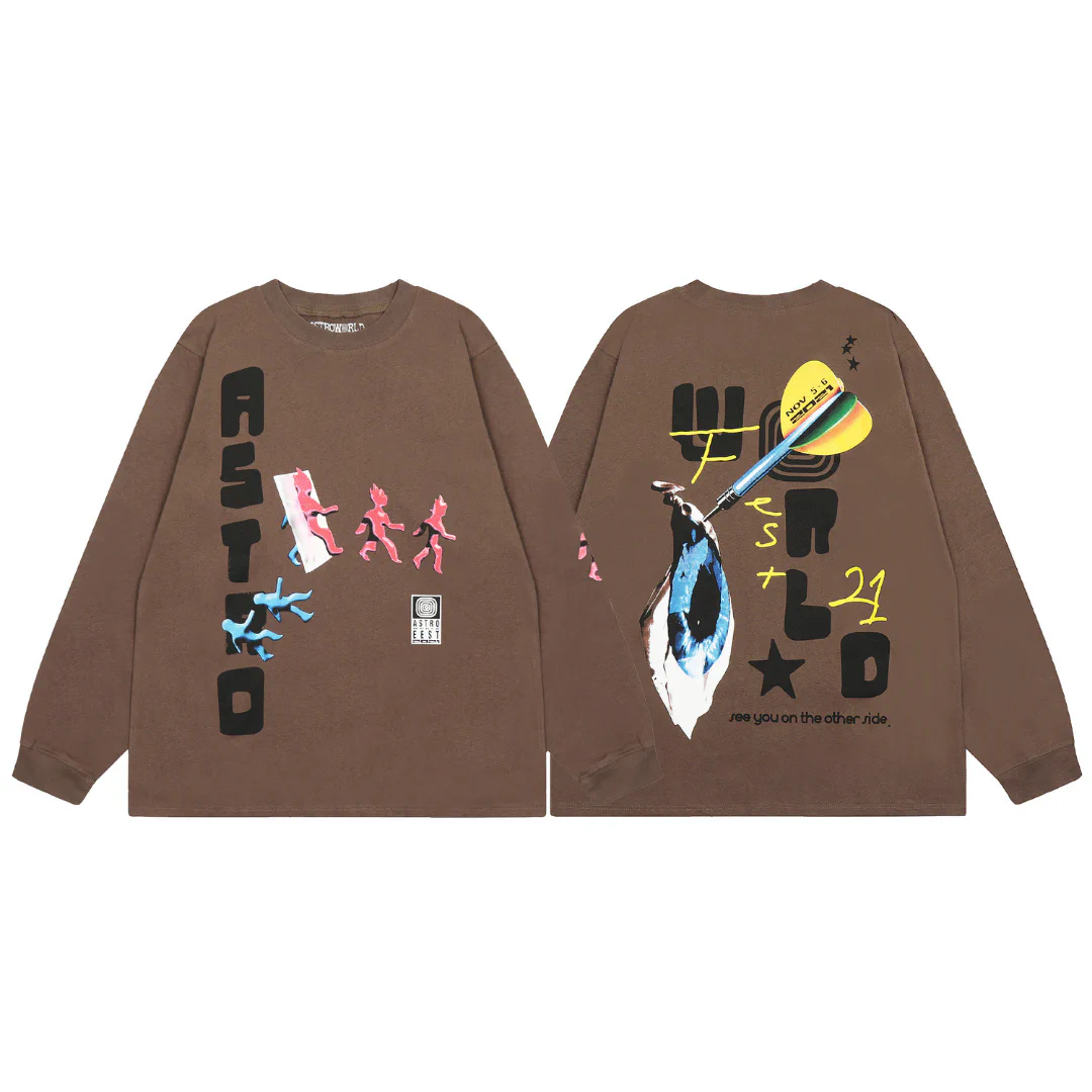 Cactus Jack Long Sleeve Tee - TS0031 - Image 3