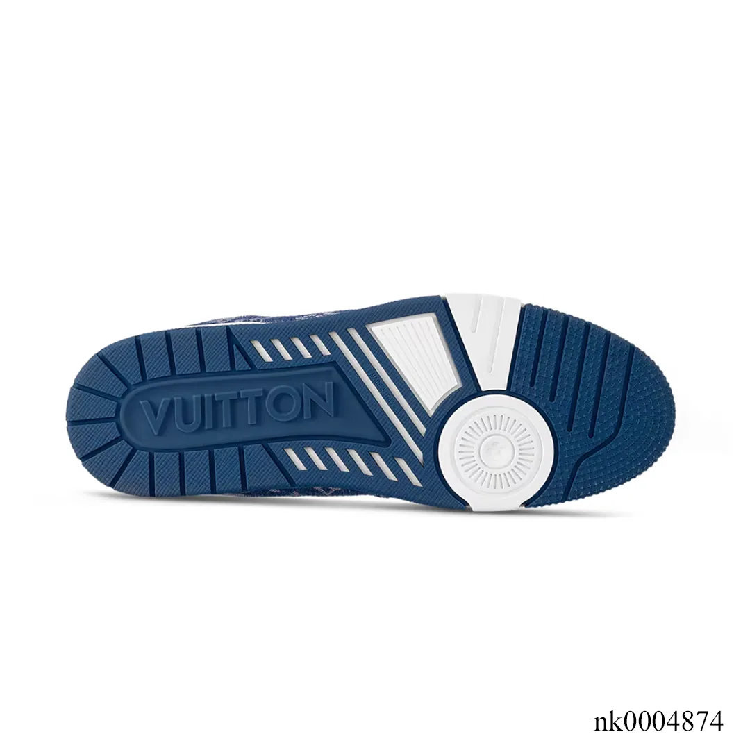 LV Trainer 'Denim Monogram Blue' Shoes Sneakers – nk0004874 - Image 6