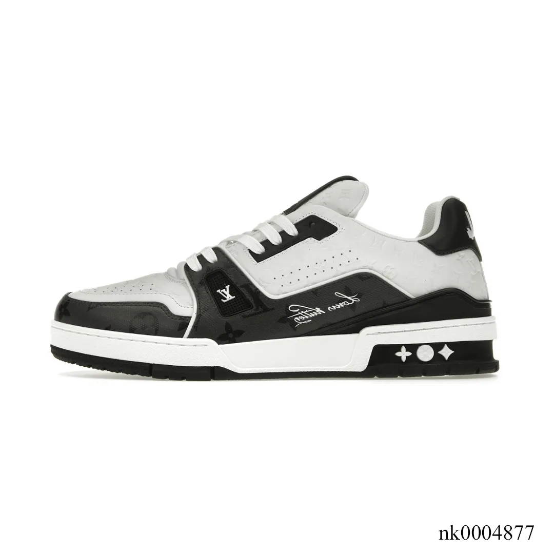 LV Trainer 54 Black White Shoes Sneakers – nk0004877 - Image 2