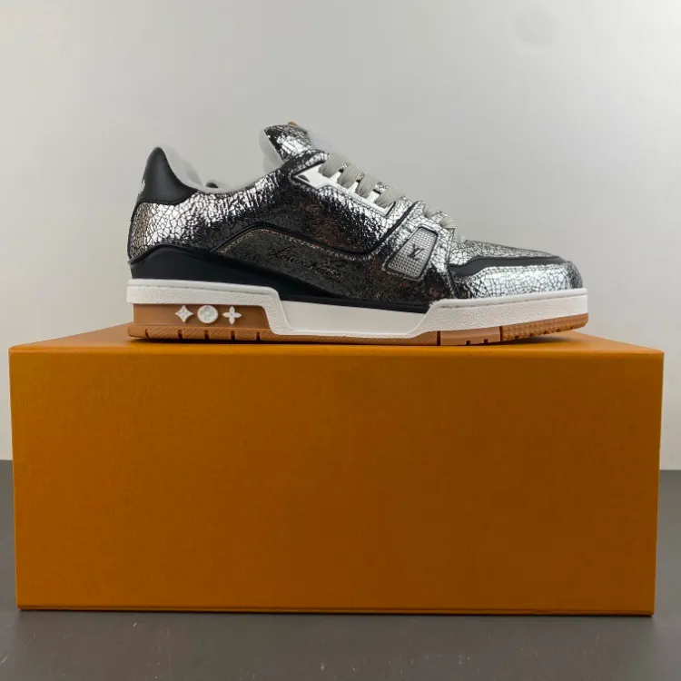 LV Trainer 54 Black Shoes Sneakers – nk0004883 - Image 13