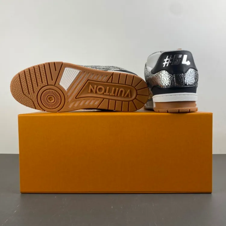 LV Trainer 54 Black Shoes Sneakers – nk0004883 - Image 14