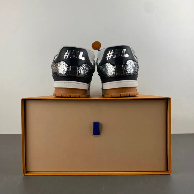 LV Trainer 54 Black Shoes Sneakers – nk0004883 - Image 9