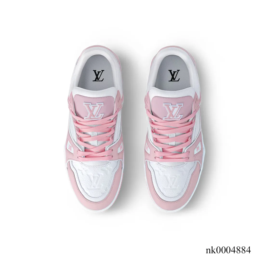 LV Trainer Pink Rose Shoes Sneakers – nk0004884 - Image 3